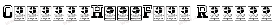 OutwestHalfFull Regular字体转换